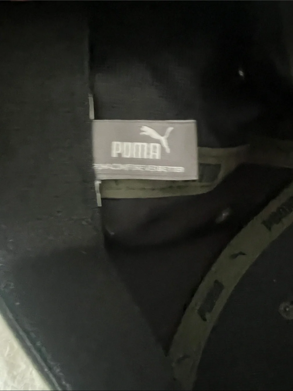 Puma Olive Green Baseball Cap